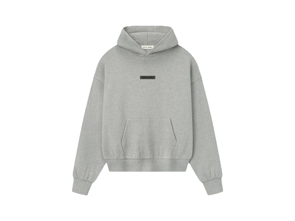 Fear of God Essentials Classic Hoodie Concrete Heather