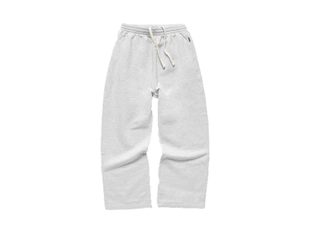 Represent Initial Wide Leg Sweatpants Ice Grey Marl