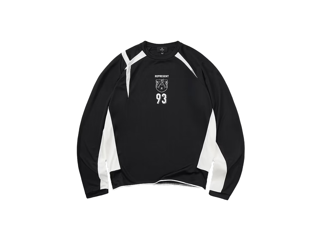 Represent Star Long Sleeve Jersey Jet Black-Represent-pikastore.cz