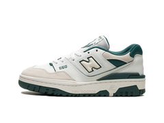 New Balance 550 Big Kid White Vintage Teal