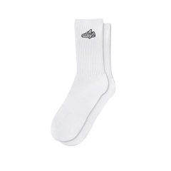 Capkov Embroidery Socks White Pikastore