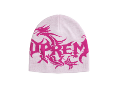 Supreme Dragon Beanie White