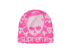 Supreme®/Vanson Leathers® Skull Beanie Pink