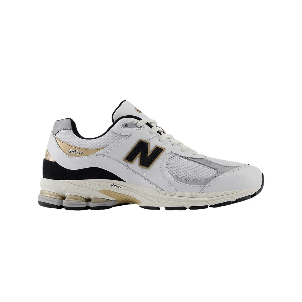 New Balance 2002R White Black Gold Metallic – tenisky, bílá