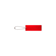 Supreme Reflective Keychain Red