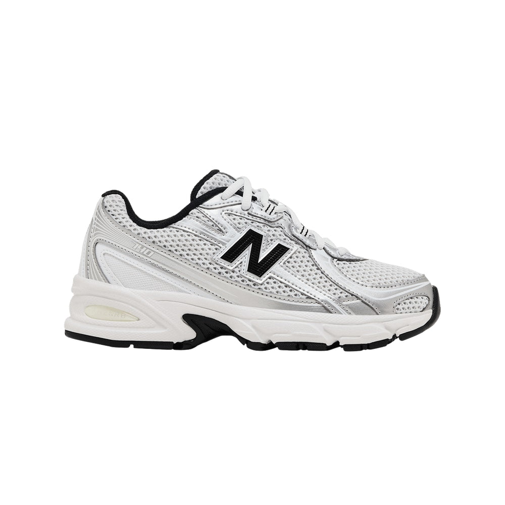 New Balance 740 Big Kid White Silver Black – boty, bílá