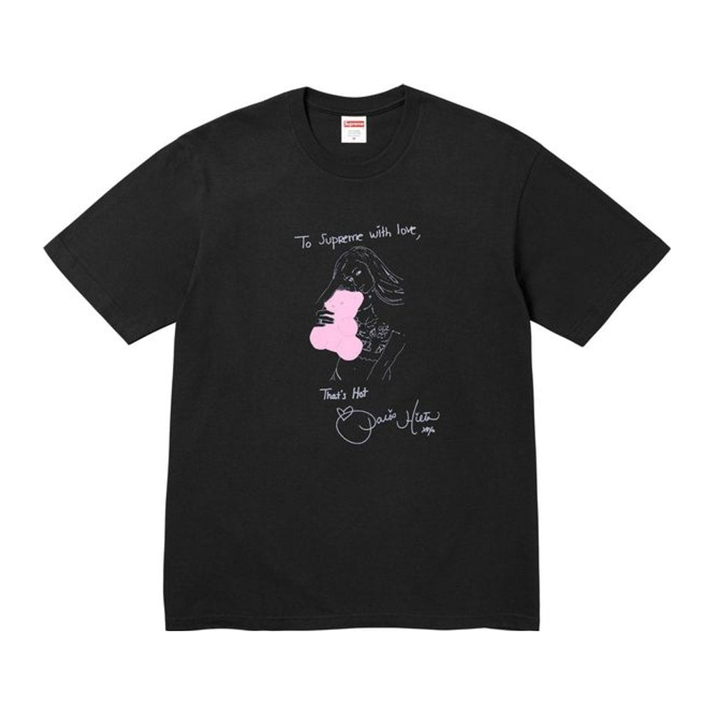 Supreme Paris Tee Black – póló