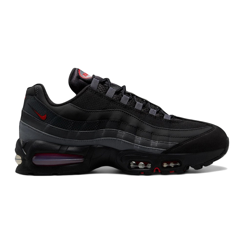 Nike Air Max 95 Big Bubble Black Anthracite University Red – pantofi