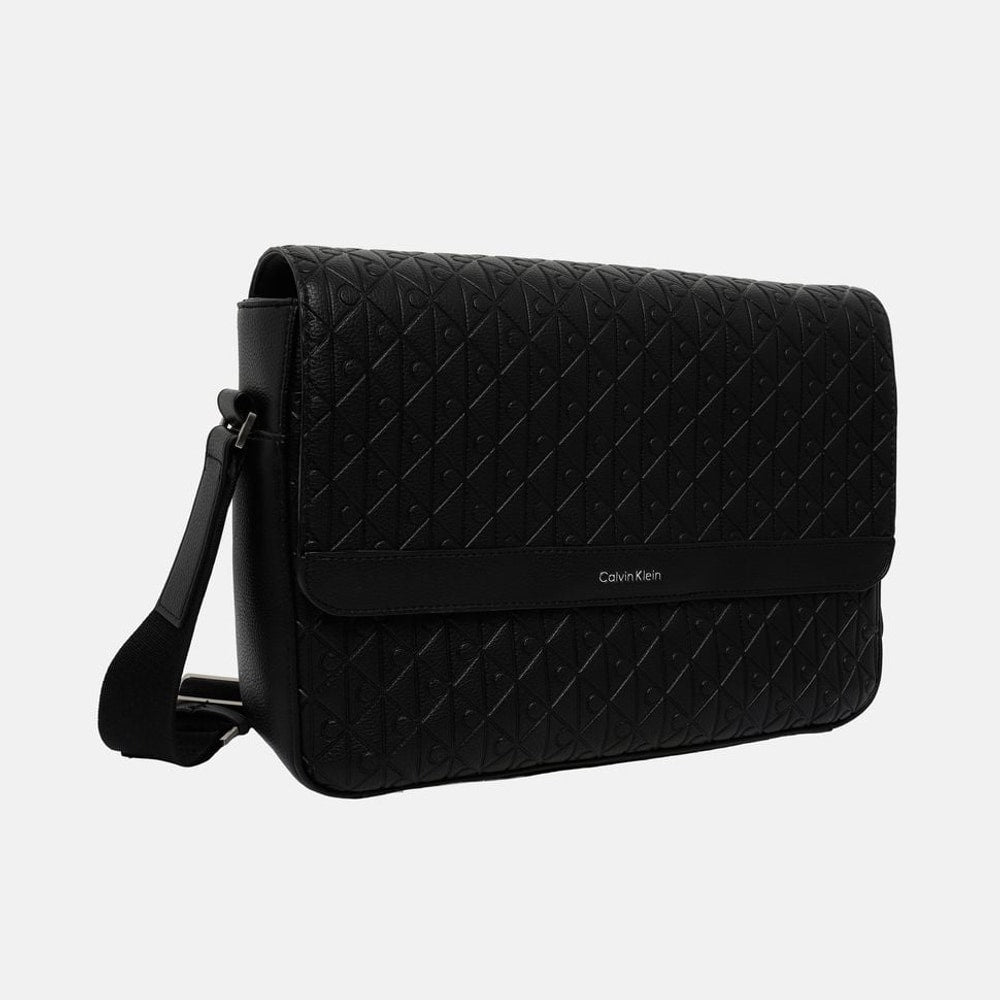 Calvin Klein Cross-body bag Emblem Black – sac, noir