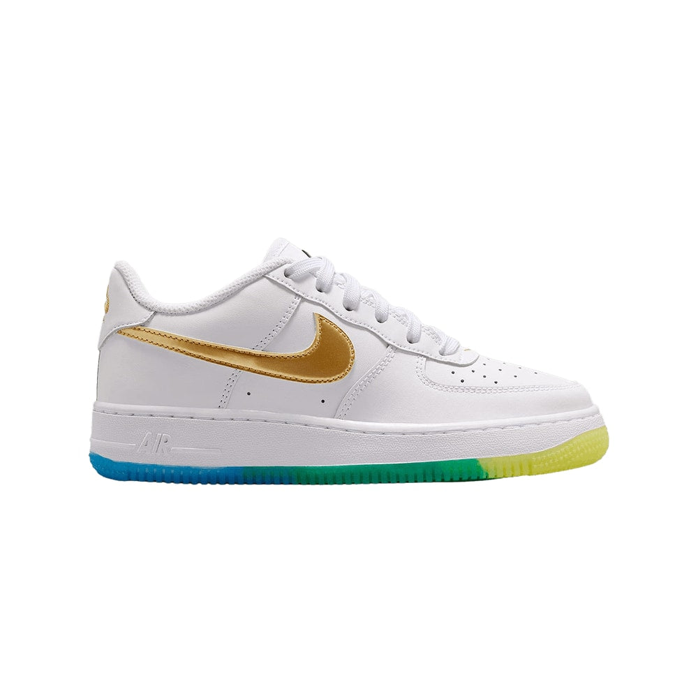 Nike Air Force 1 GS White Soar Sonic Yellow