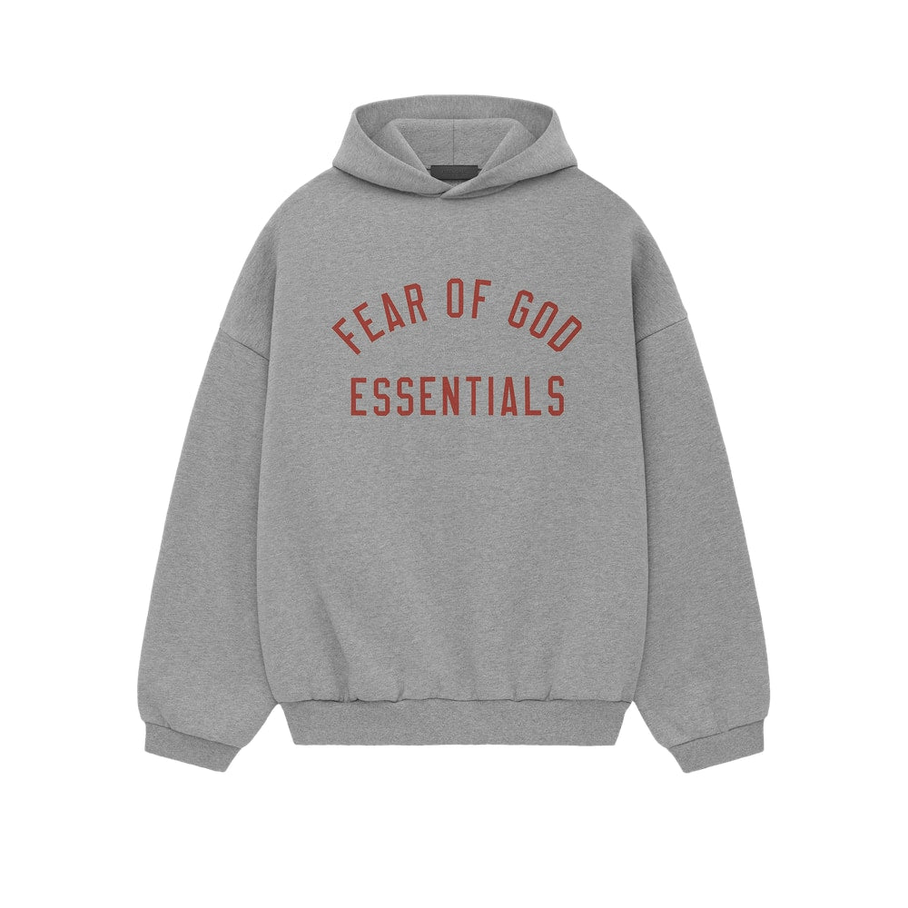 Fear of God Essentials Fleece Hoodie Dark Heather – sudadera, gris
