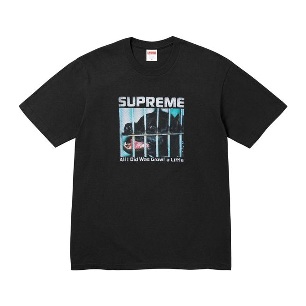 Supreme Growl Tee Black – póló