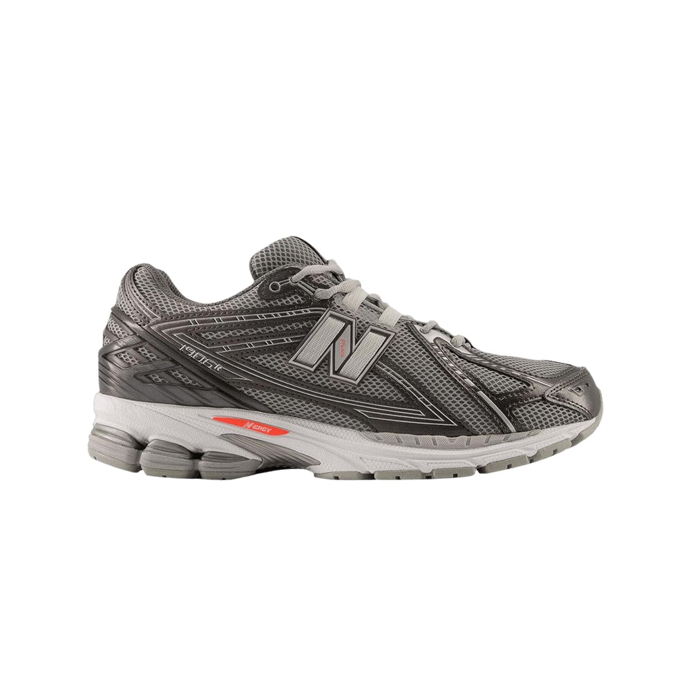 New Balance 1906R Black Metallic Urgent Red Slate – tenisky, šedá
