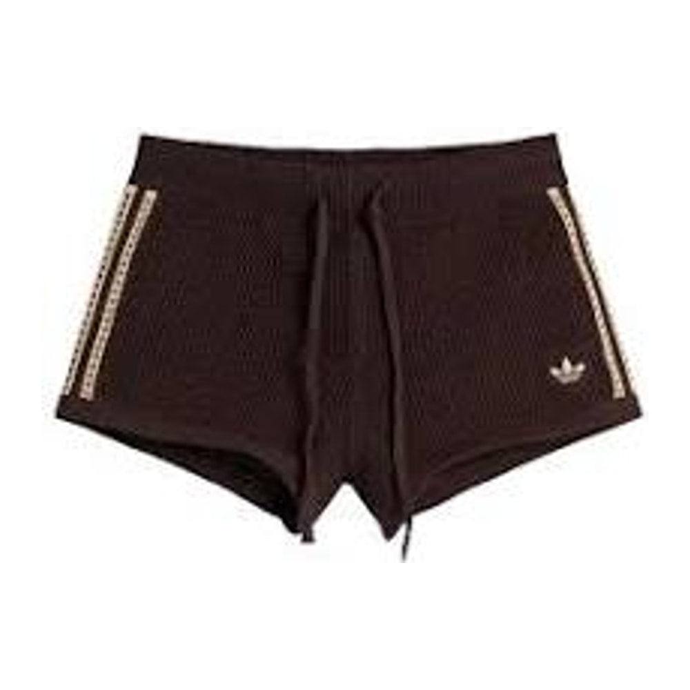 adidas Crochet Shorts Aurora Coffee Magic Beige – rövidnadrág