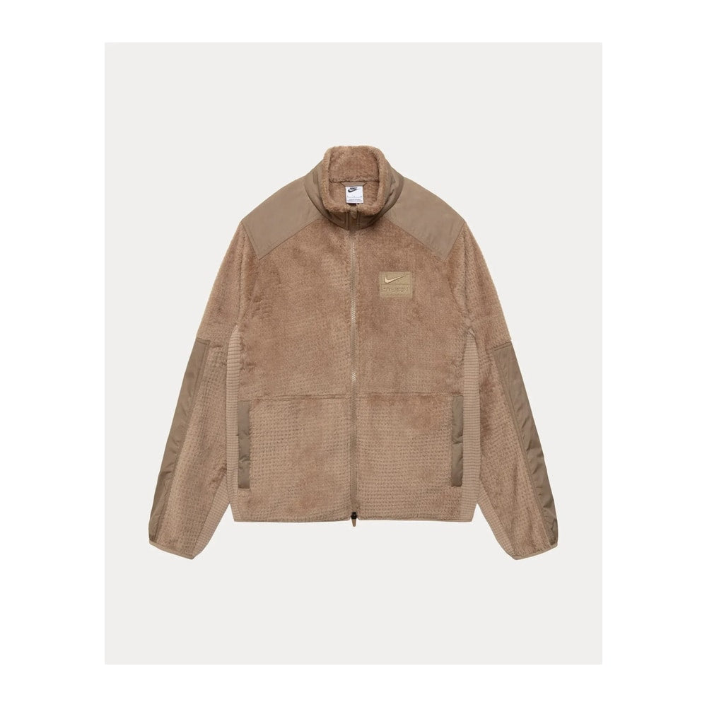 Stussy x Nike High-Loft Full-Zip Jacket Pine Nut – giacca