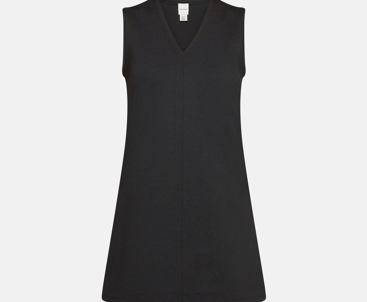 Calvin Klein Mini dress Black – oblečení, černá