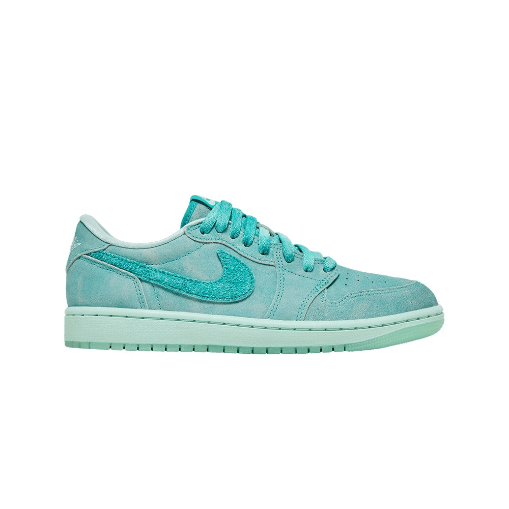 Air Jordan 1 Retro Low OG Washed Teal – sneakersy, niebieski