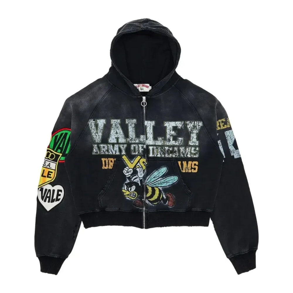 Vale Forever Valley Dreams Bee Hoodie Black – hoodie