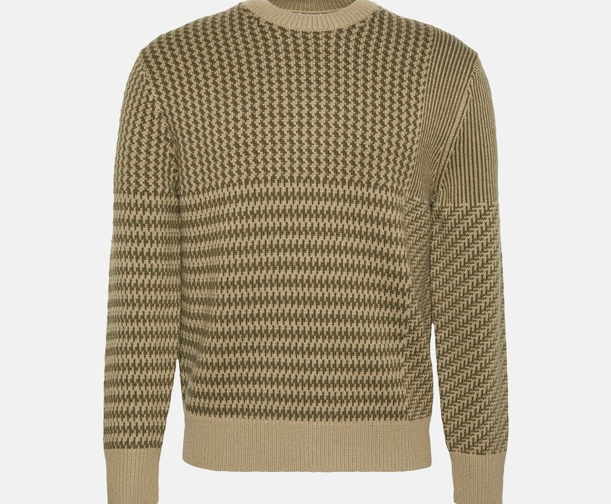 Calvin Klein Wool-blend pullover Beige – kleding, beige