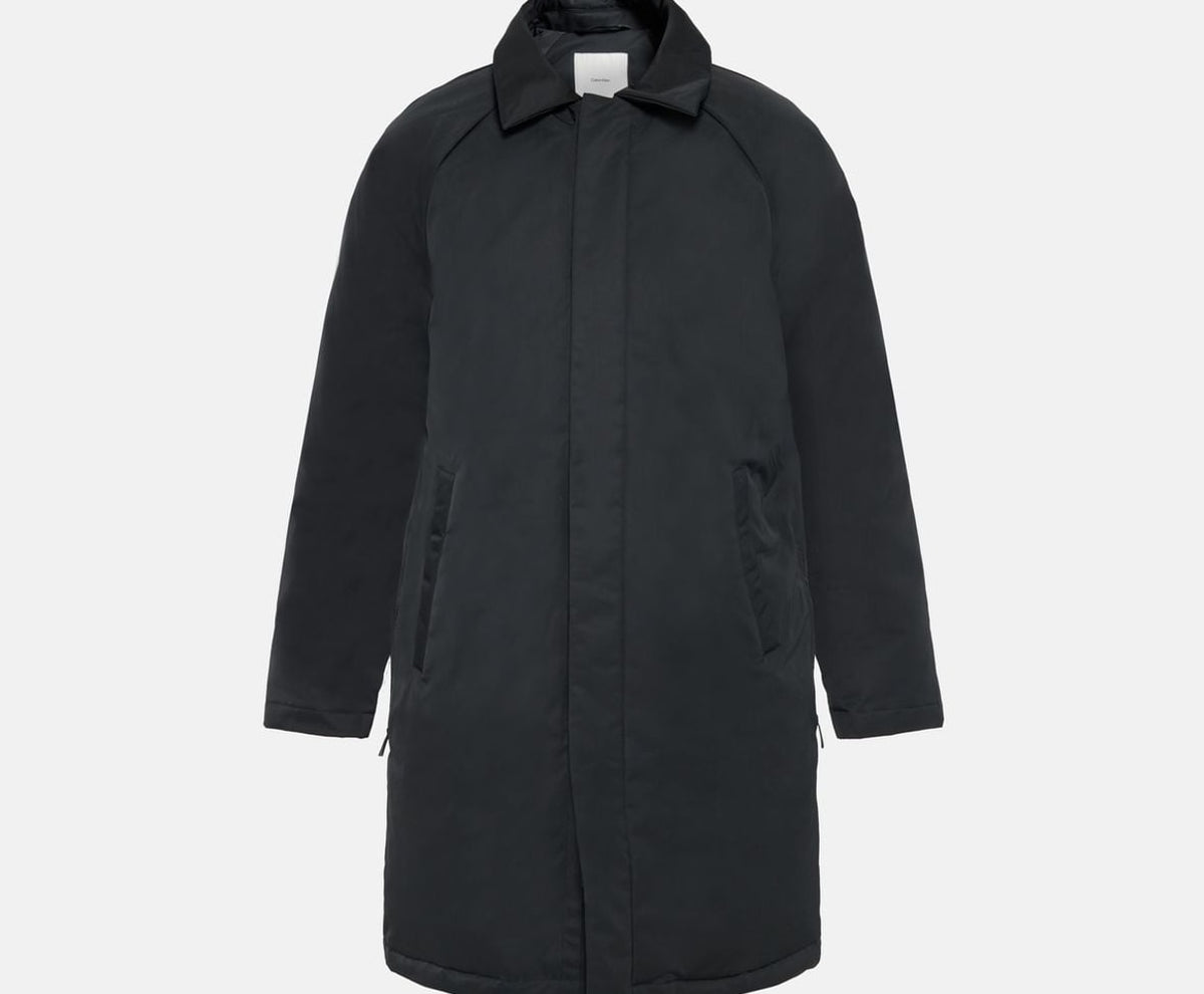 Calvin Klein Transitional coat Black – vaatteet, musta