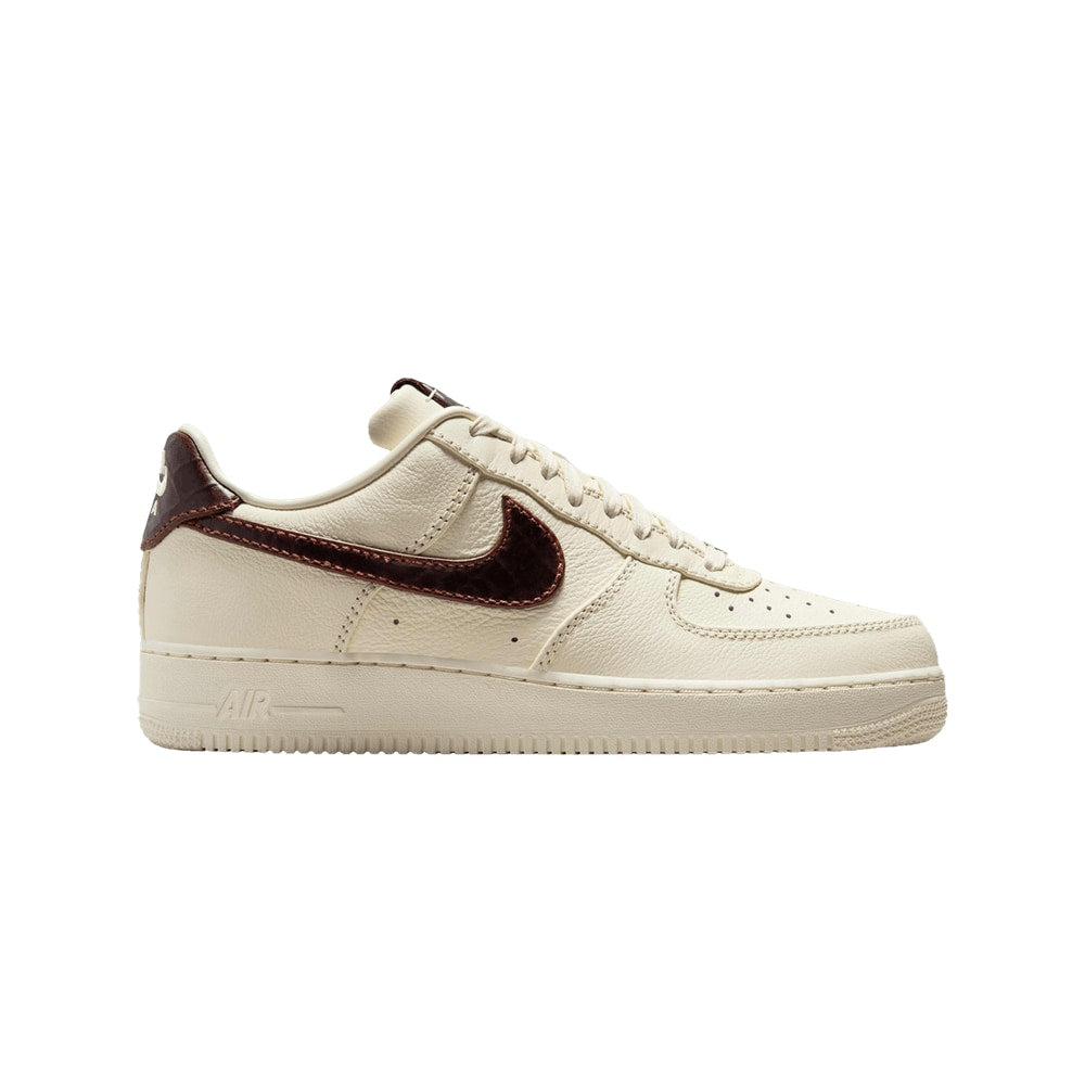 Nike Air Force 1 07 Soft Pearl Brown Croc – pantofi, bej