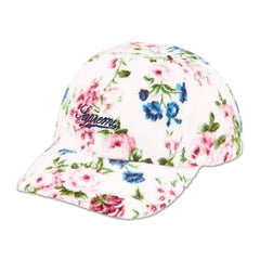 Supreme Floral Flannel 6-Panel 'White'