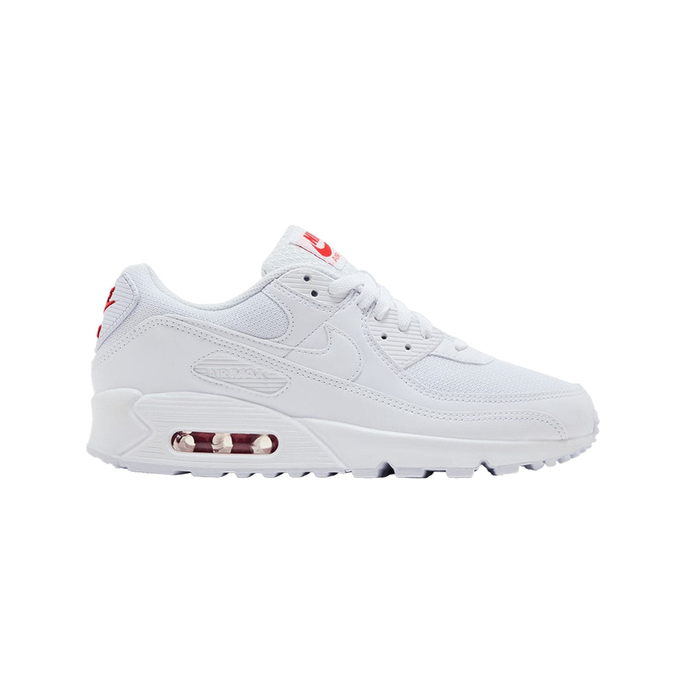 Nike Air Max 90 White Light Crimson – обувки, бял