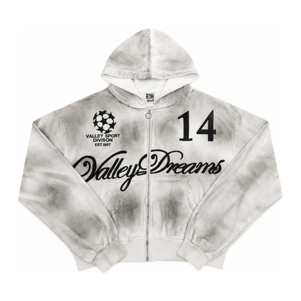 Vale Forever Valley Dreams 14 Zip Up Hoodie Grey – hoodie