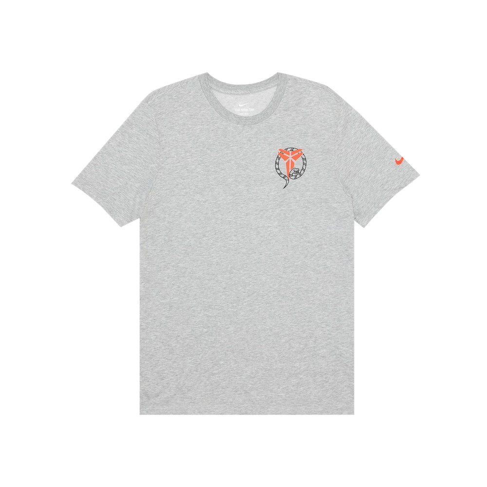 Nike Kobe Stockings Dri-FIT T-Shirt Dark Grey Heather – tričko, bílá