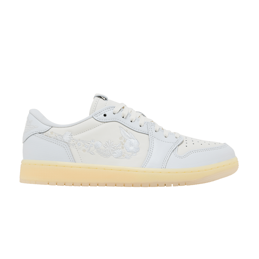 Air Jordan 1 Retro Low OG Rabbit Floral Swoosh – tenisky, béžová