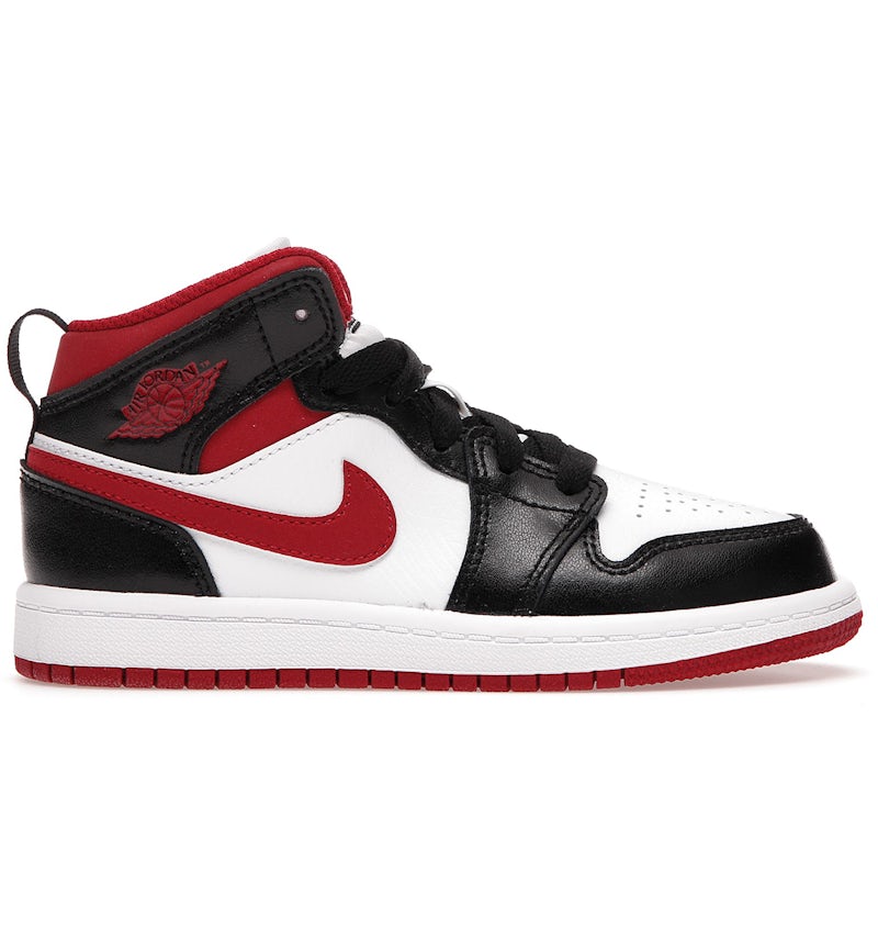 Air Jordan Jordan 1 Mid Gym Red Black White (PS) – tenisky