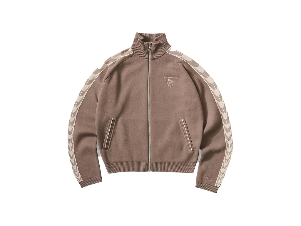 Represent X Puma T7 Knit Jacket Pine Bark-Represent-pikastore.cz