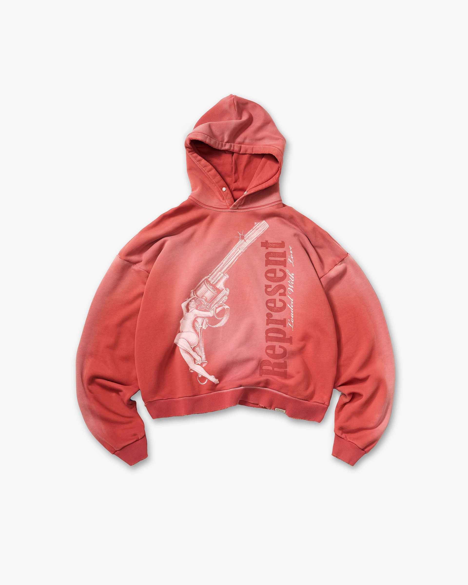 Represent Loaded With Love Hoodie Withered Rose