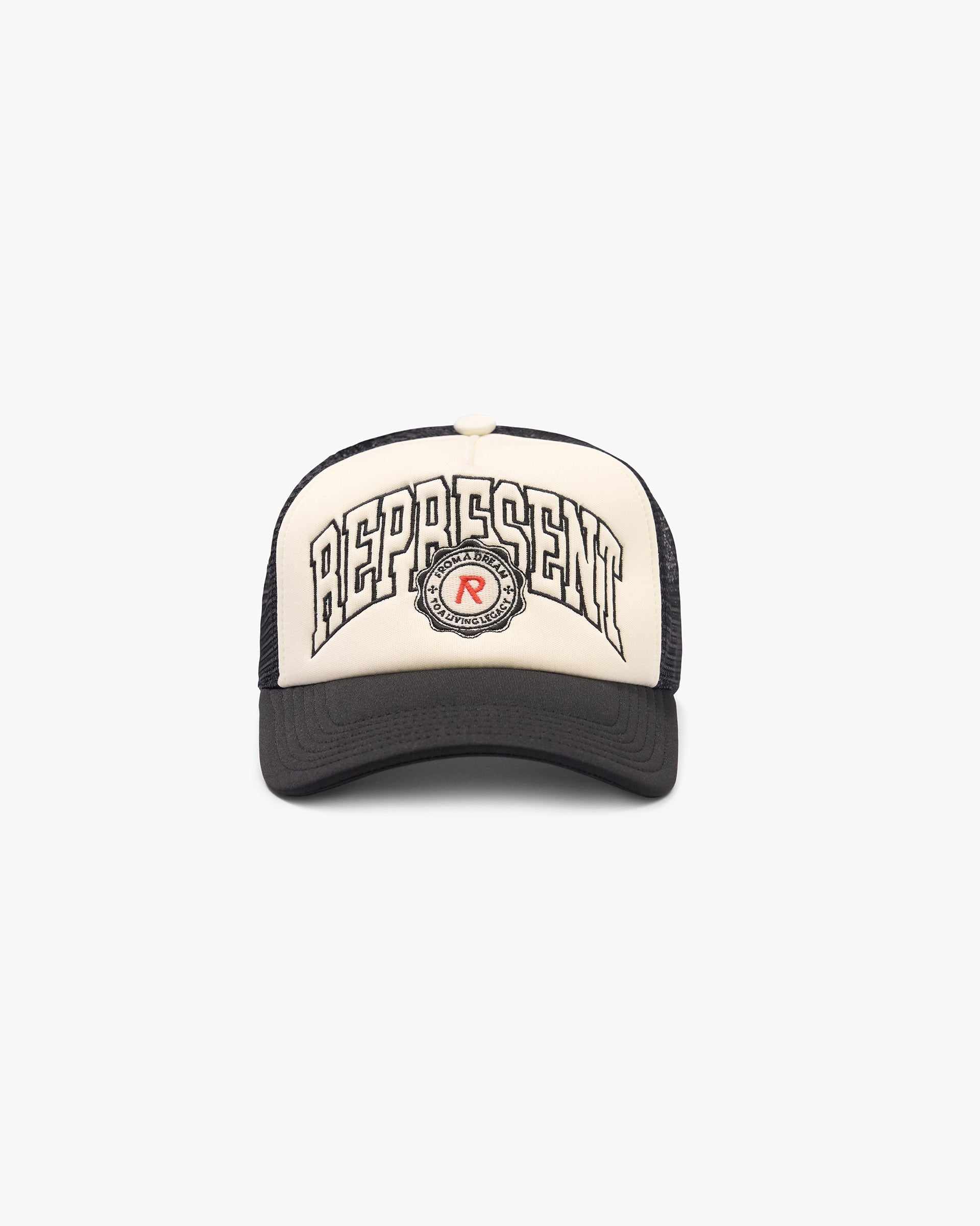 Represent Legacy Crest Cap Antique White
