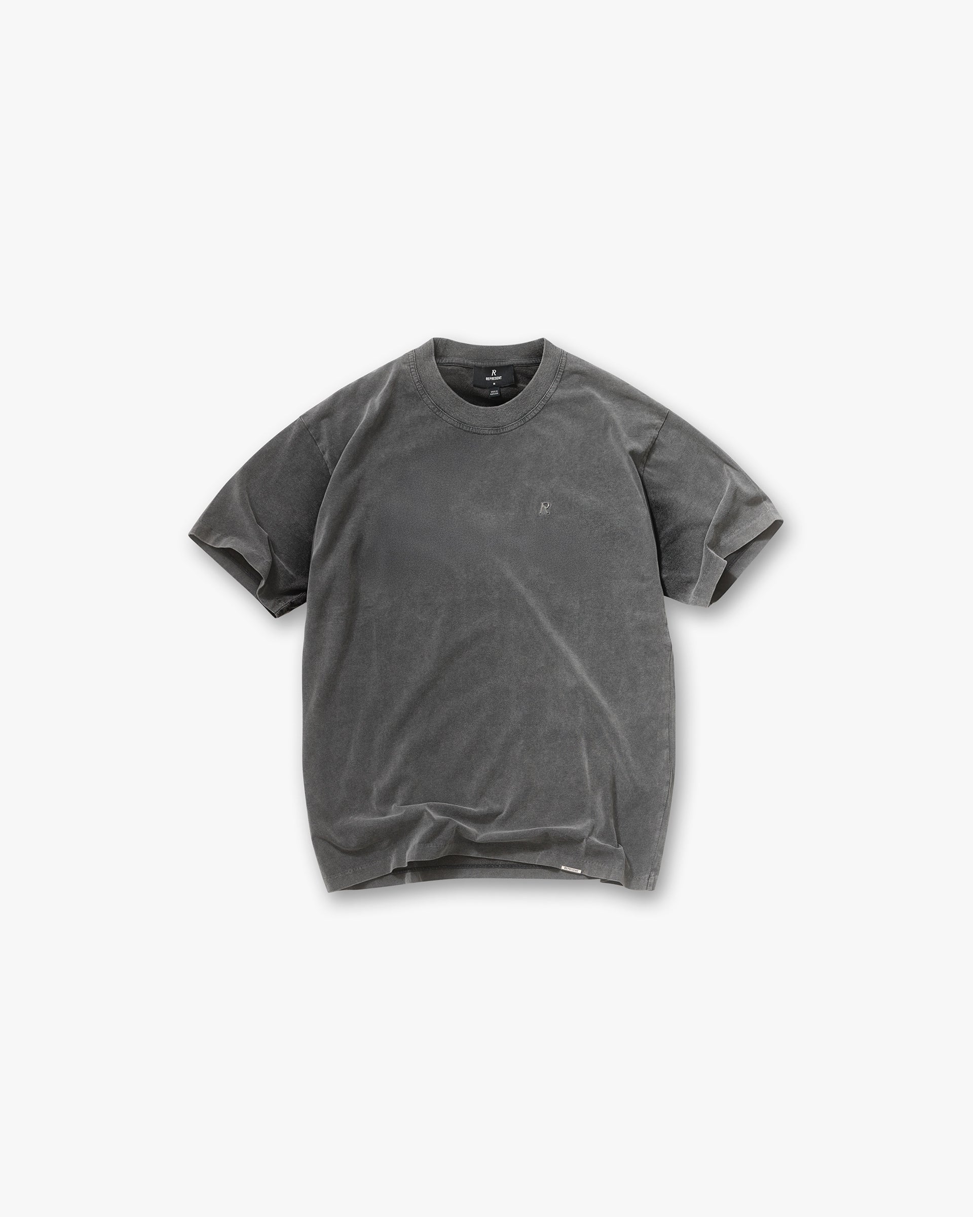 Represent Metal Initial R T-Shirt Vintage Grey
