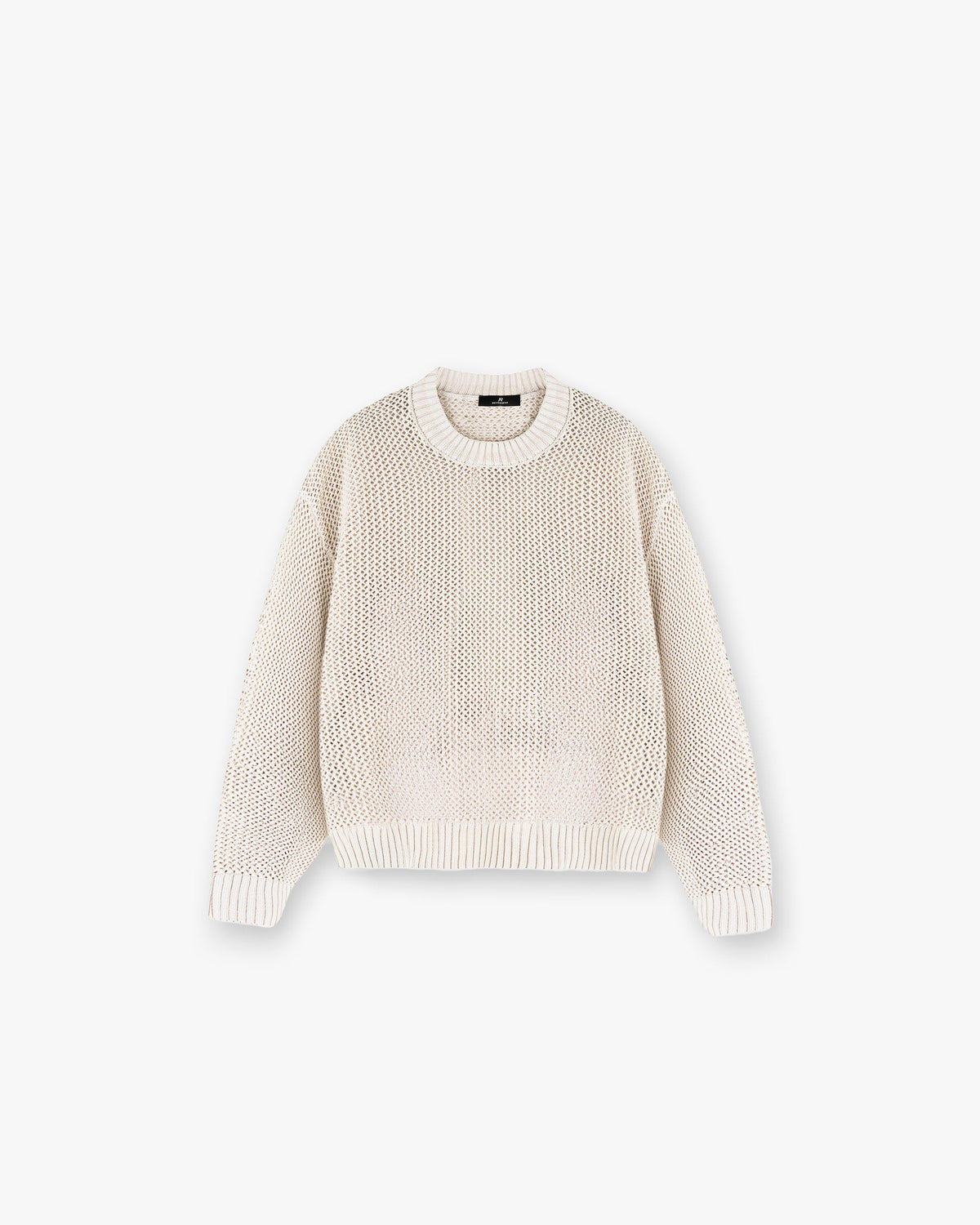 Represent Open Gauge Knit Sweater Off White