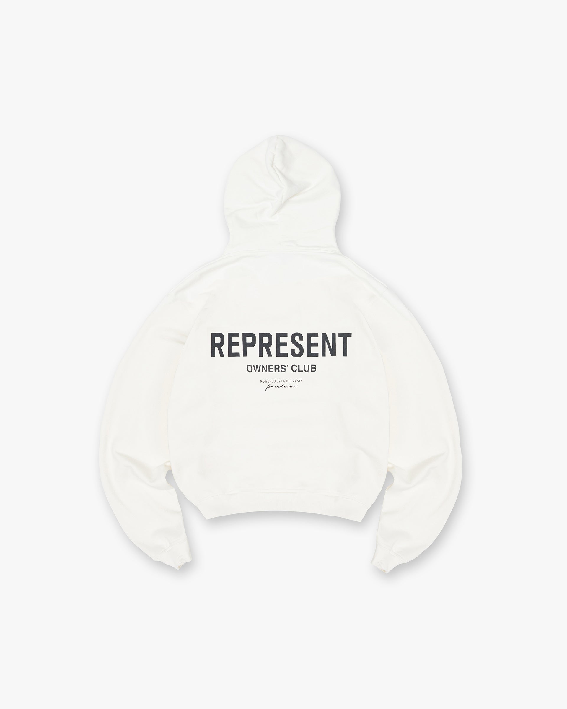 Represent Owners Club Hoodie Flat White