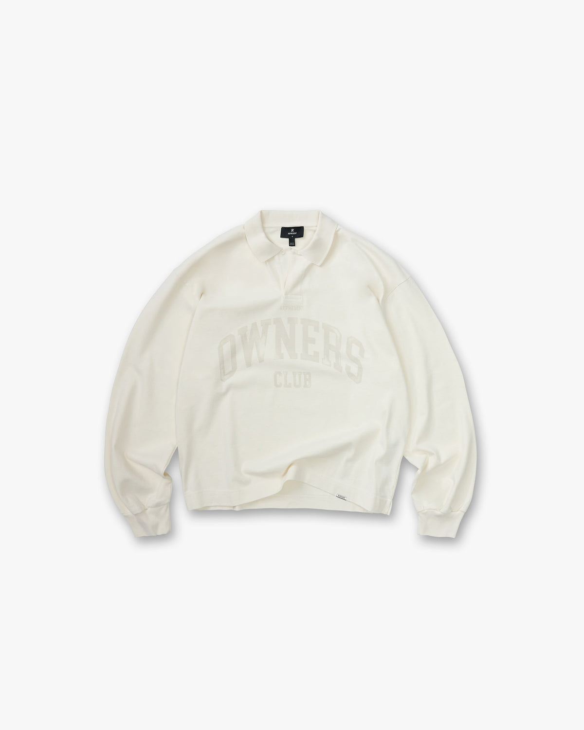 Represent Owners Club Rugby Polo Chalk