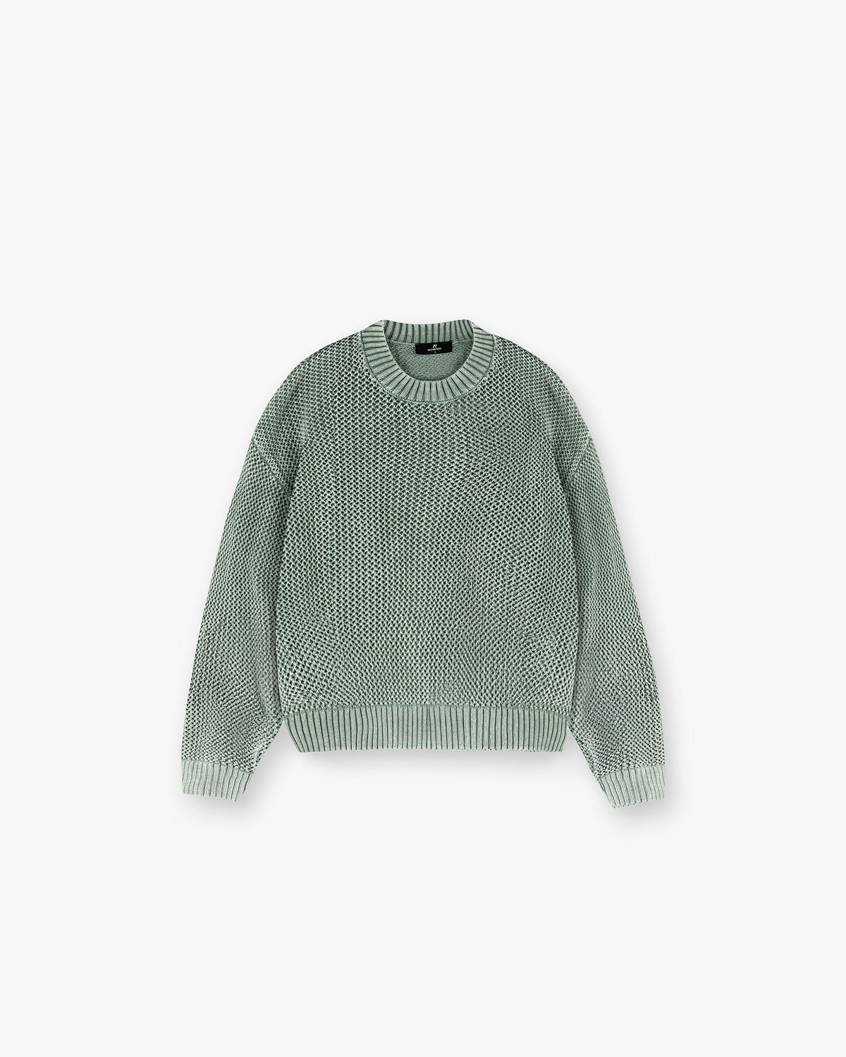 Represent Open Gauge Knit Sweater Forest Green