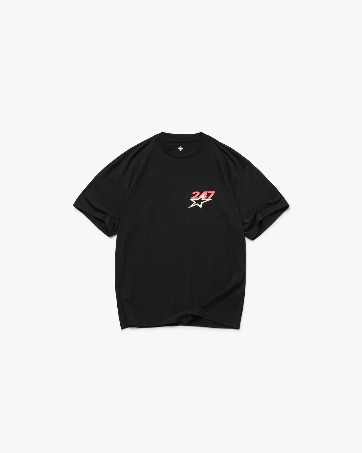 Represent Team 247 Star Oversized T-Shirt Jet Black – tricou