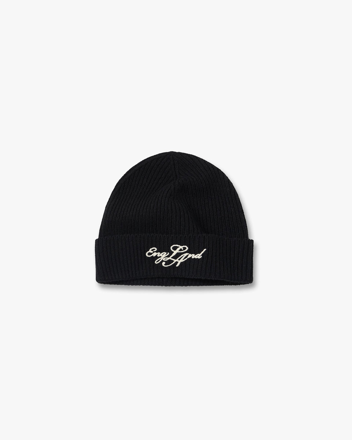 Represent EngLAnd Beanie Jet Black