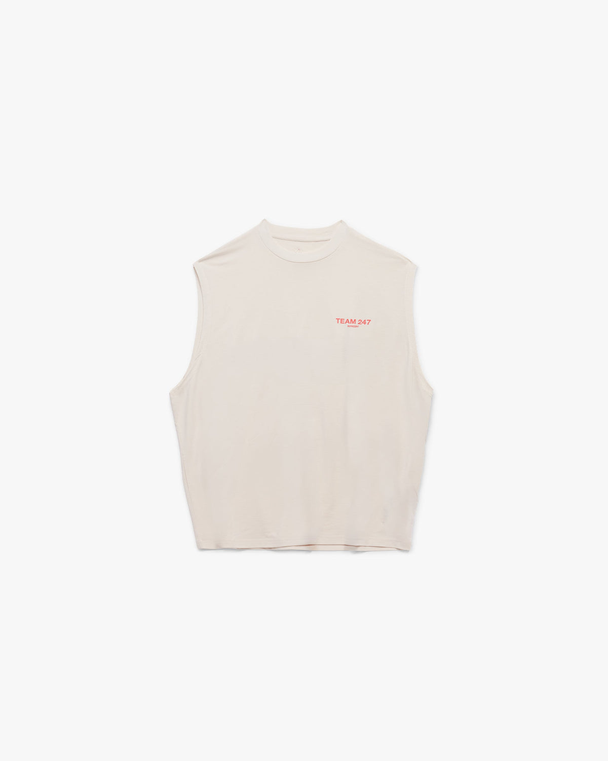 Represent Team 247 Oversized Tank Cream