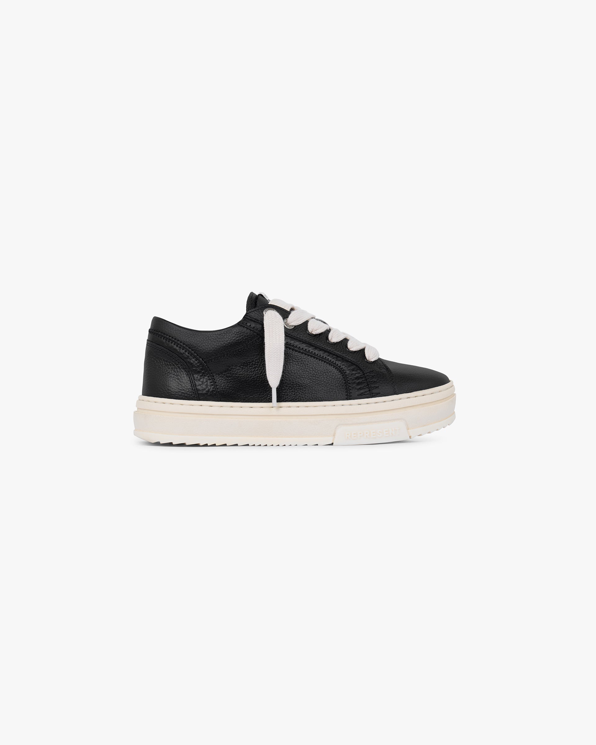 Represent HTN Low Tumbled Leather Black
