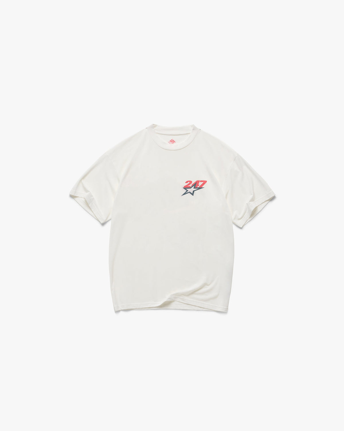 Represent Team 247 Star Oversized T-Shirt Flat White – tricou