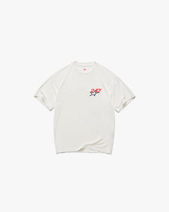 Represent Team 247 Star Oversized T-Shirt Flat White