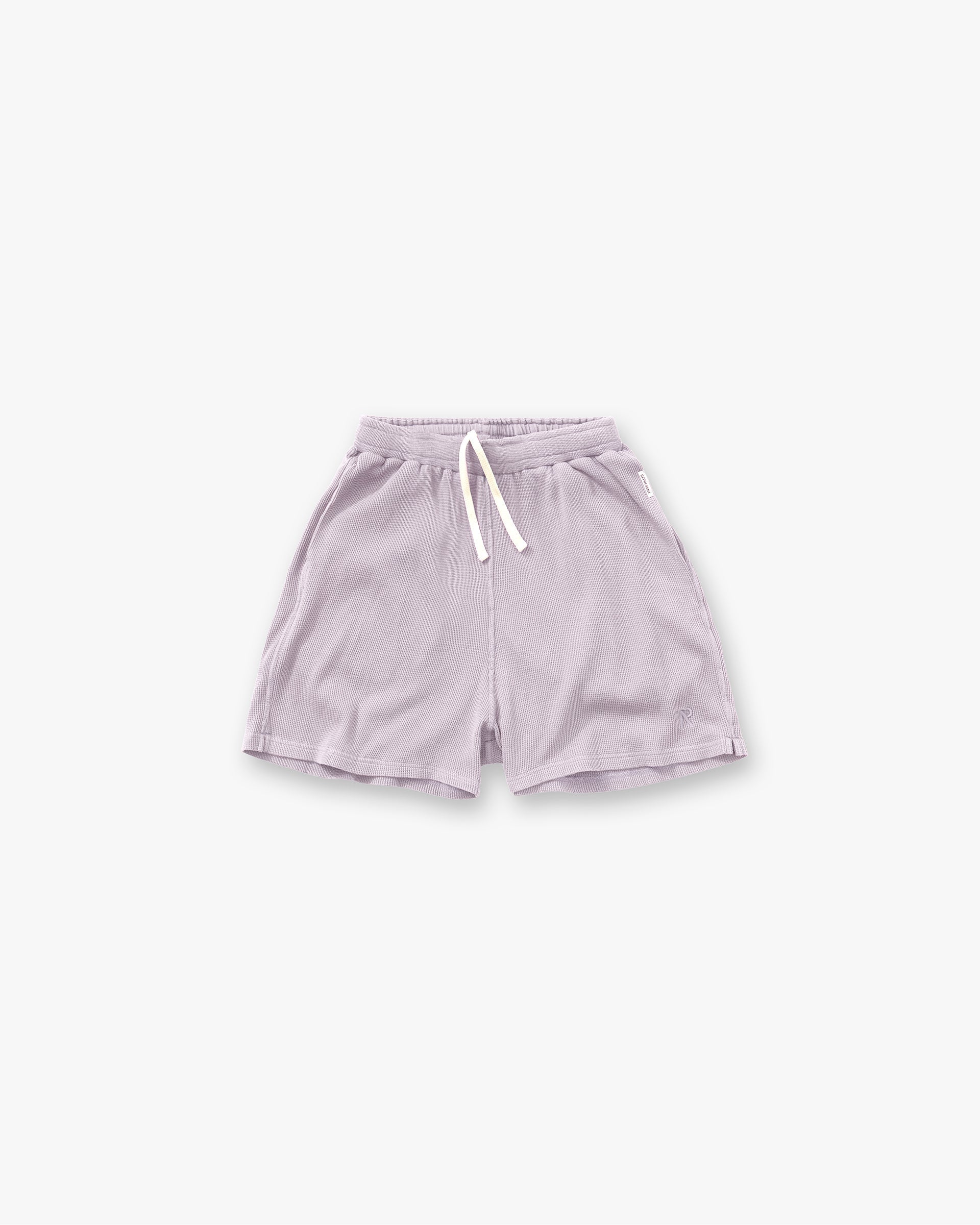 Represent Initial Waffle Shorts- Mist