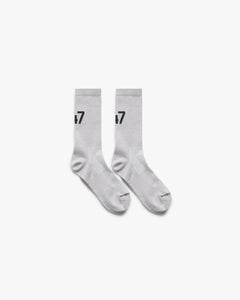 Represent 247 Numbers Race Sock Ash Grey