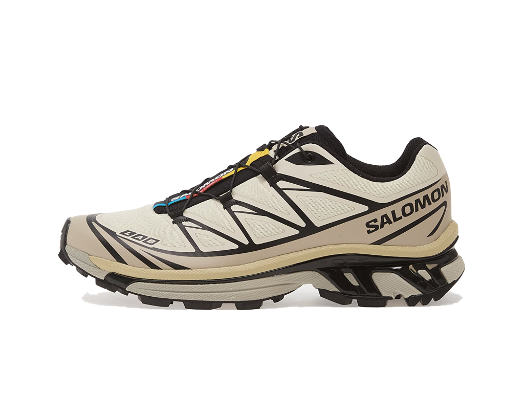 Salomon XT-6 Vanilla Ice Black Silver Cloud