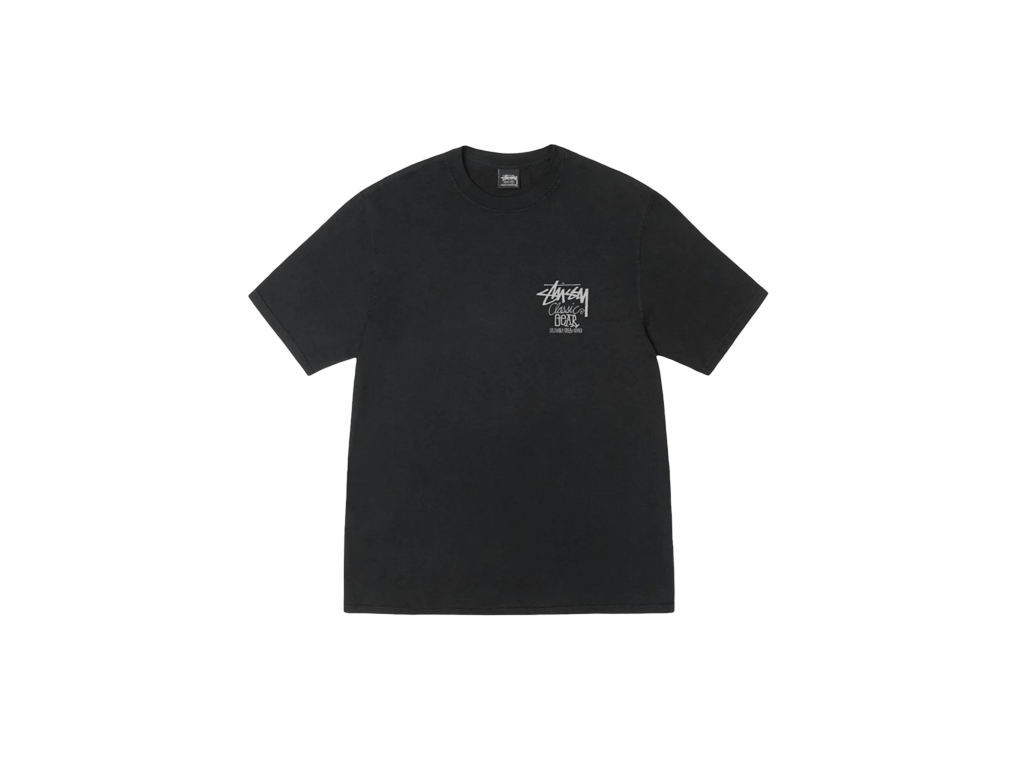 Stussy Dice Pigment Dyed Tee Black