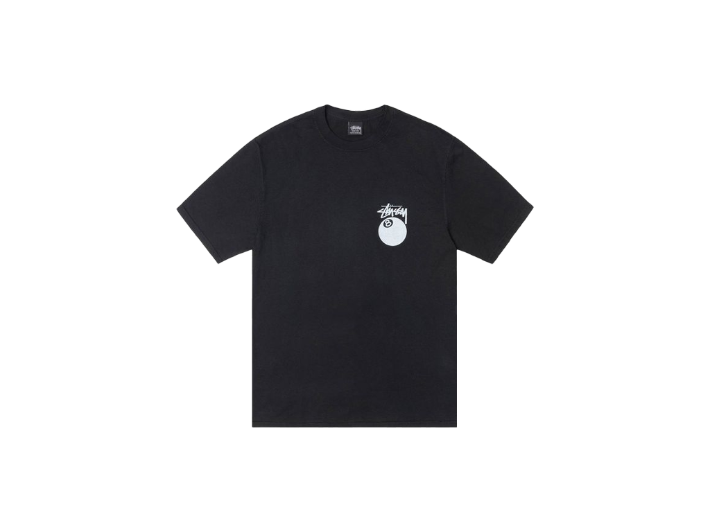 Stussy 8 Ball Tee Black